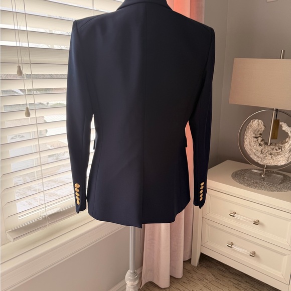 Veronica Beard miller dickey jacket with Gold Buttons - Picture 6 of 7